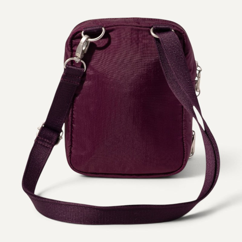Securtex Anti-Theft Mini Everything Crossbody Mulberry