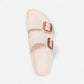 Arizona Eva Stealth Buckle Light Rose Narrow