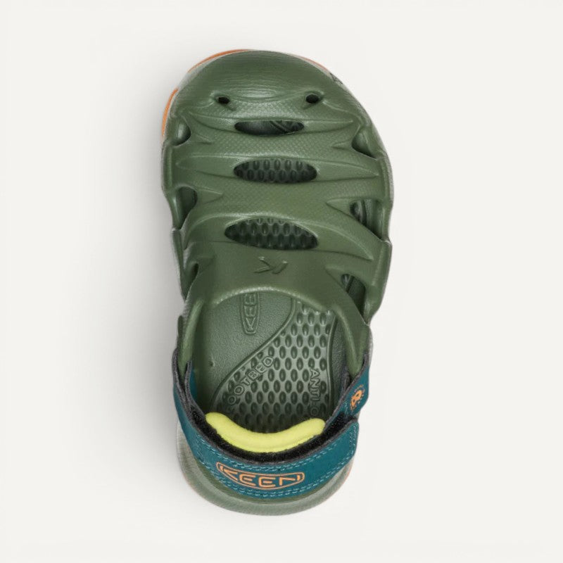 Kid's Hyperflt T Bronze Green/Orange Peel