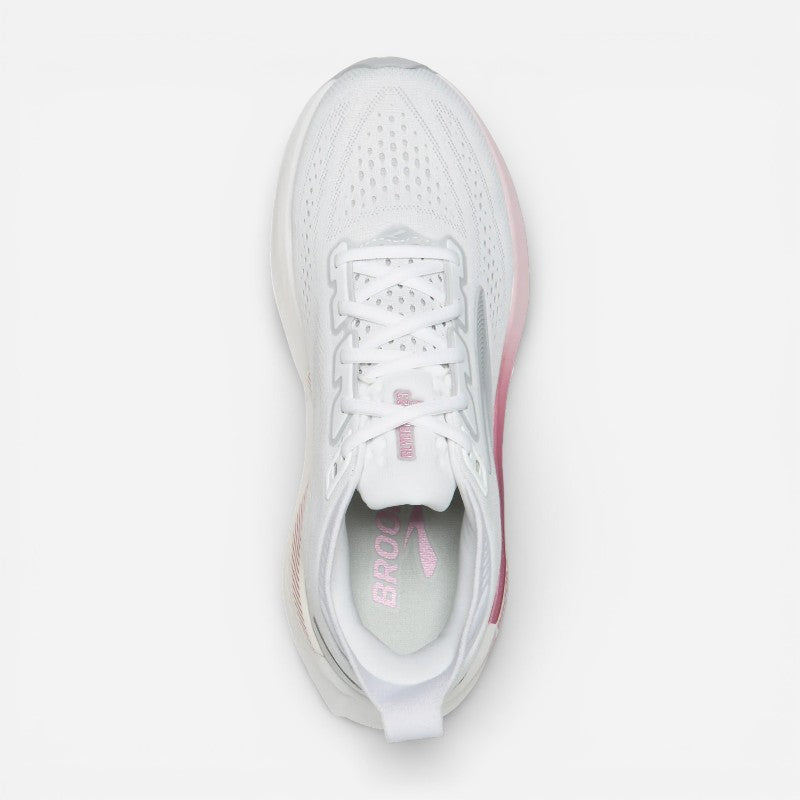 Women's Glycerin GTS 23 White/Harbor Mist/Metallic