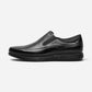 Men's Motion Moc Toe Slip On Black
