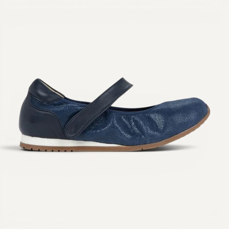 naot pure mary jane sapphire leather combo