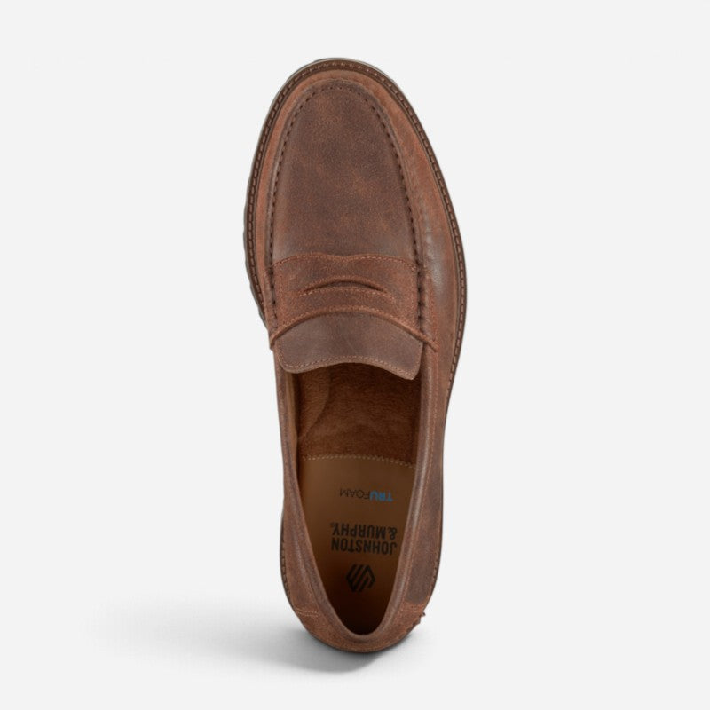 Men's Collier Penny Loafer Brown Leather