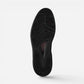Men's Code H Plain Black Smooth Leather