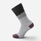 Everyday Cozy Popcorn Cable Crew Black