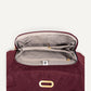 Coastal Flip Lock Half Moon Bag Jam With Gold Hardware