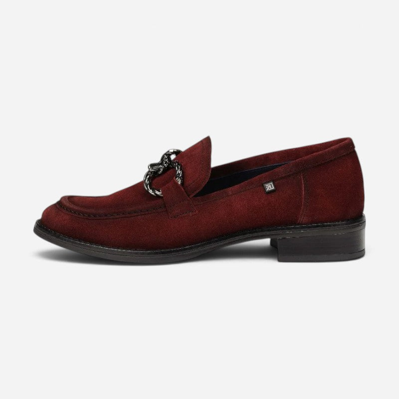 Harvard Bit Red Suede