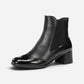 Ikia Boot Black Patent/Leather