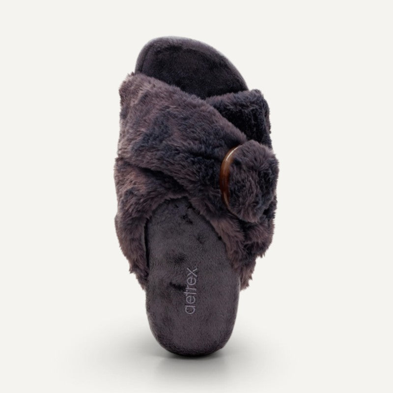 Macy Slipper Charcoal