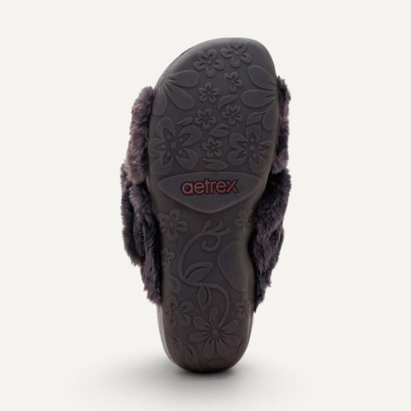 Macy Slipper Charcoal