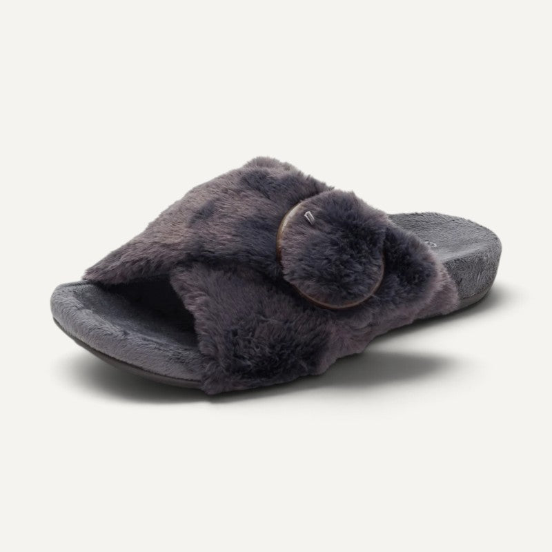 Macy Slipper Charcoal