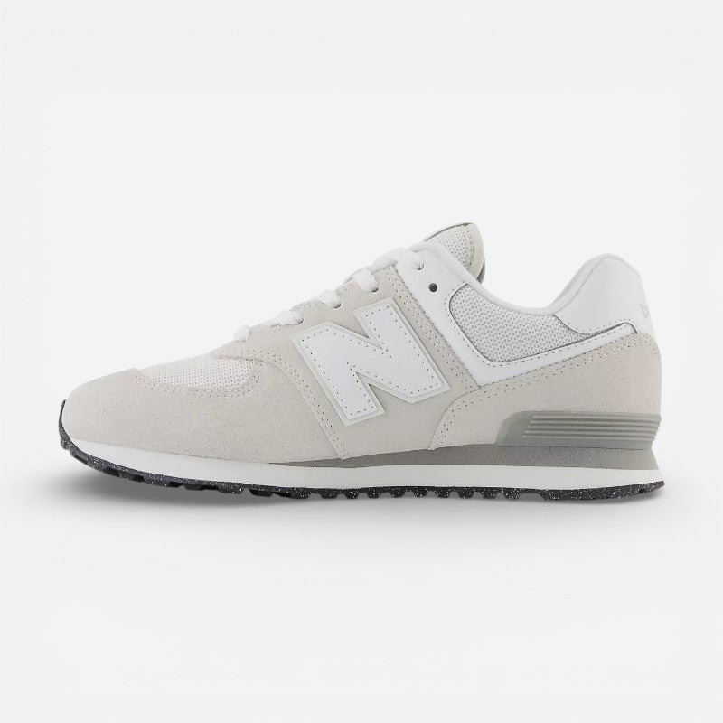 Kid's 574 Core Grey With White