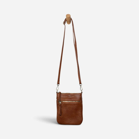 Lia Phone Crossbody Cognac