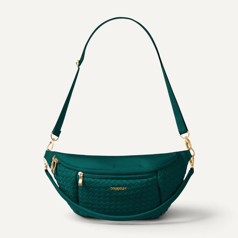 Stanton Woven Crossbody Jade