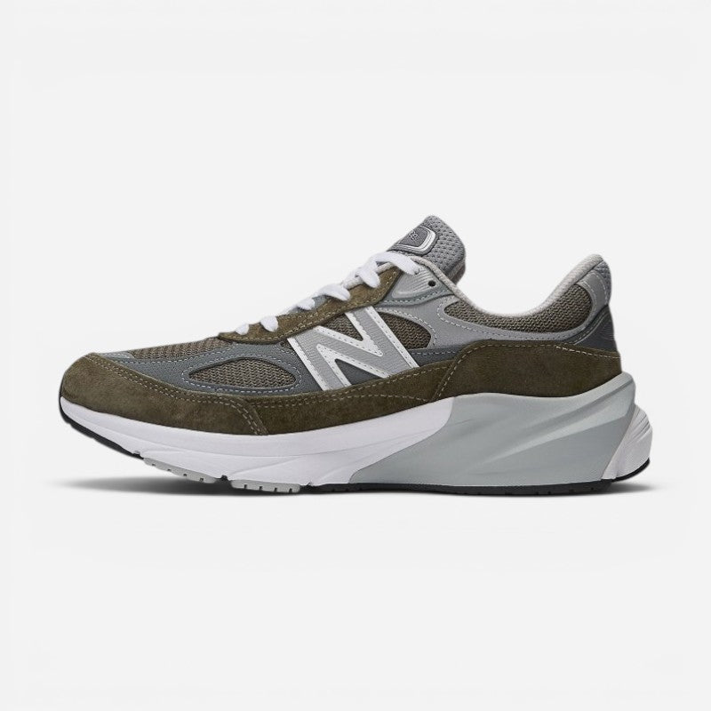 Unisex 990 V6 Olive/Grey