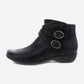 Faithe Black Burnished Nubuck