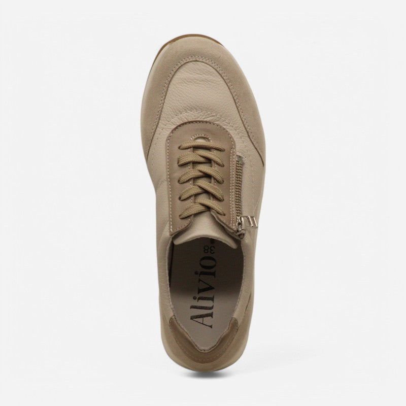 Women's Mary 17 Taupe/Cream
