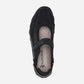 Niro Mary Jane Black Seamed Felt