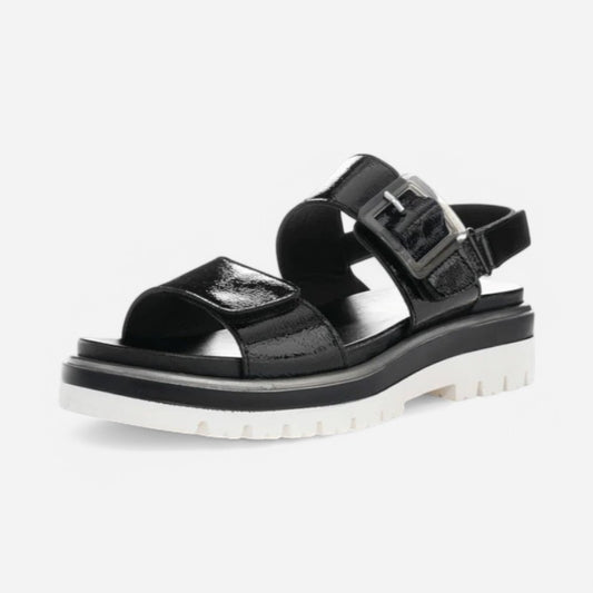 Marbella Black Patent Leather