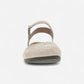 Rowan Beige Sparkle Suede