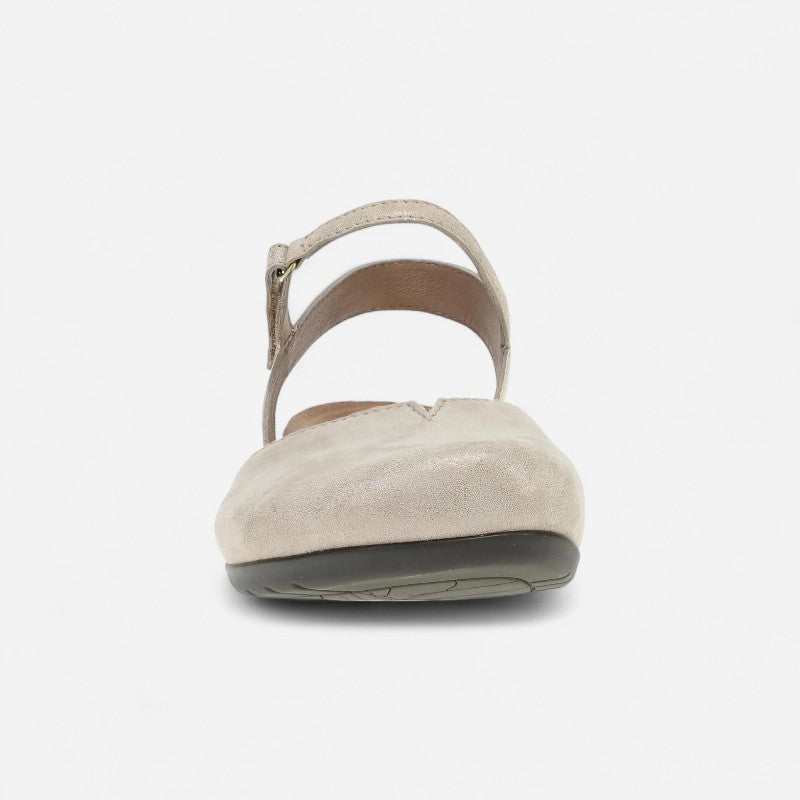 Rowan Beige Sparkle Suede