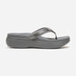 High Tide II Pewter metallic Patent