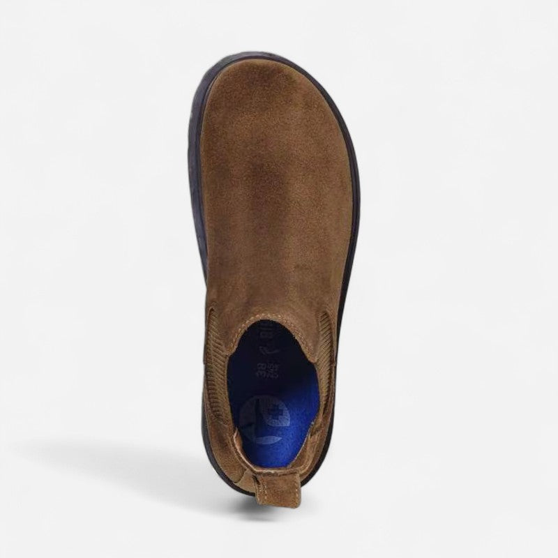 Highwood Slip-On Dark Tea Suede Leather Regular