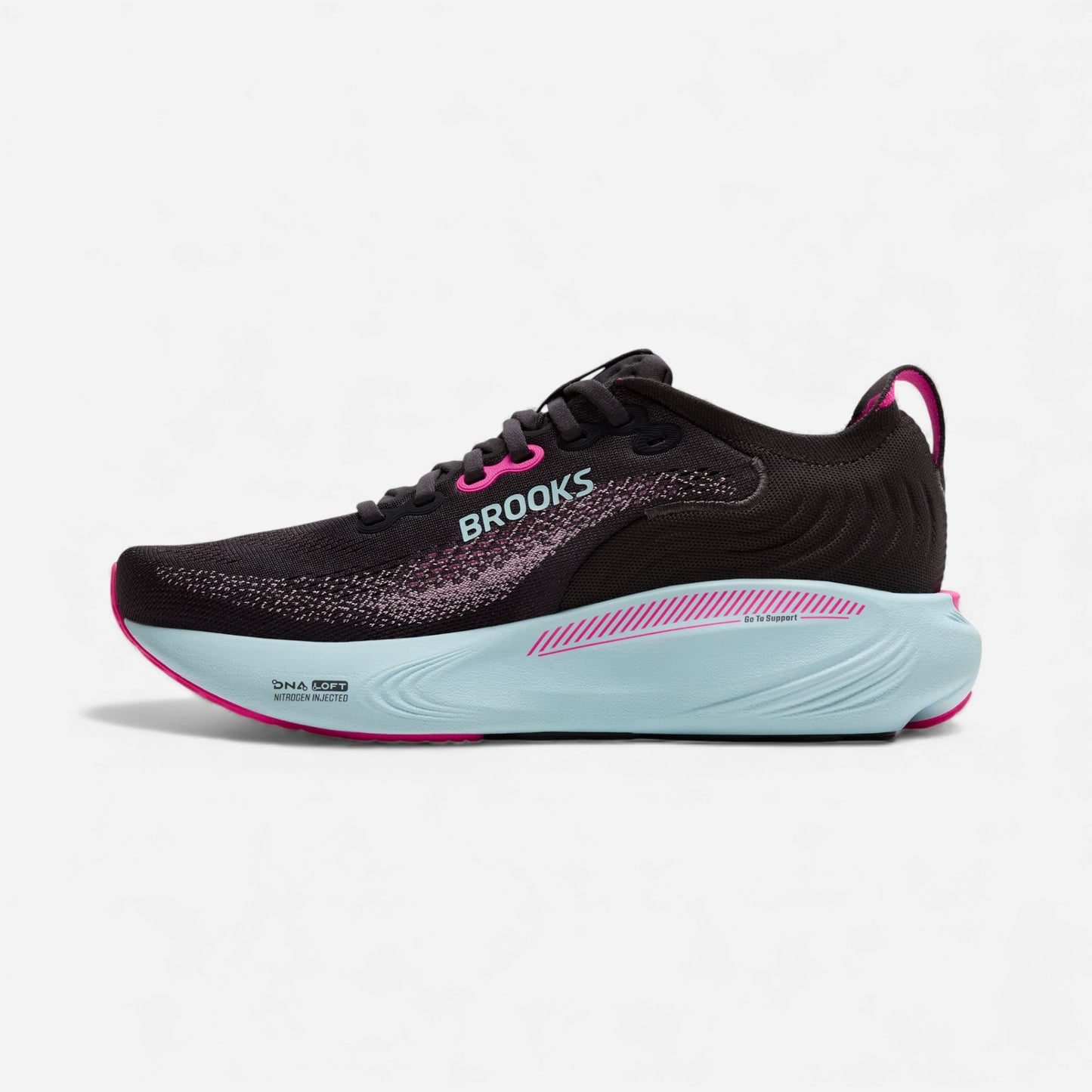 Women's Adrenaline GTS 25 Black/Cyber Pink/Iced Aqua