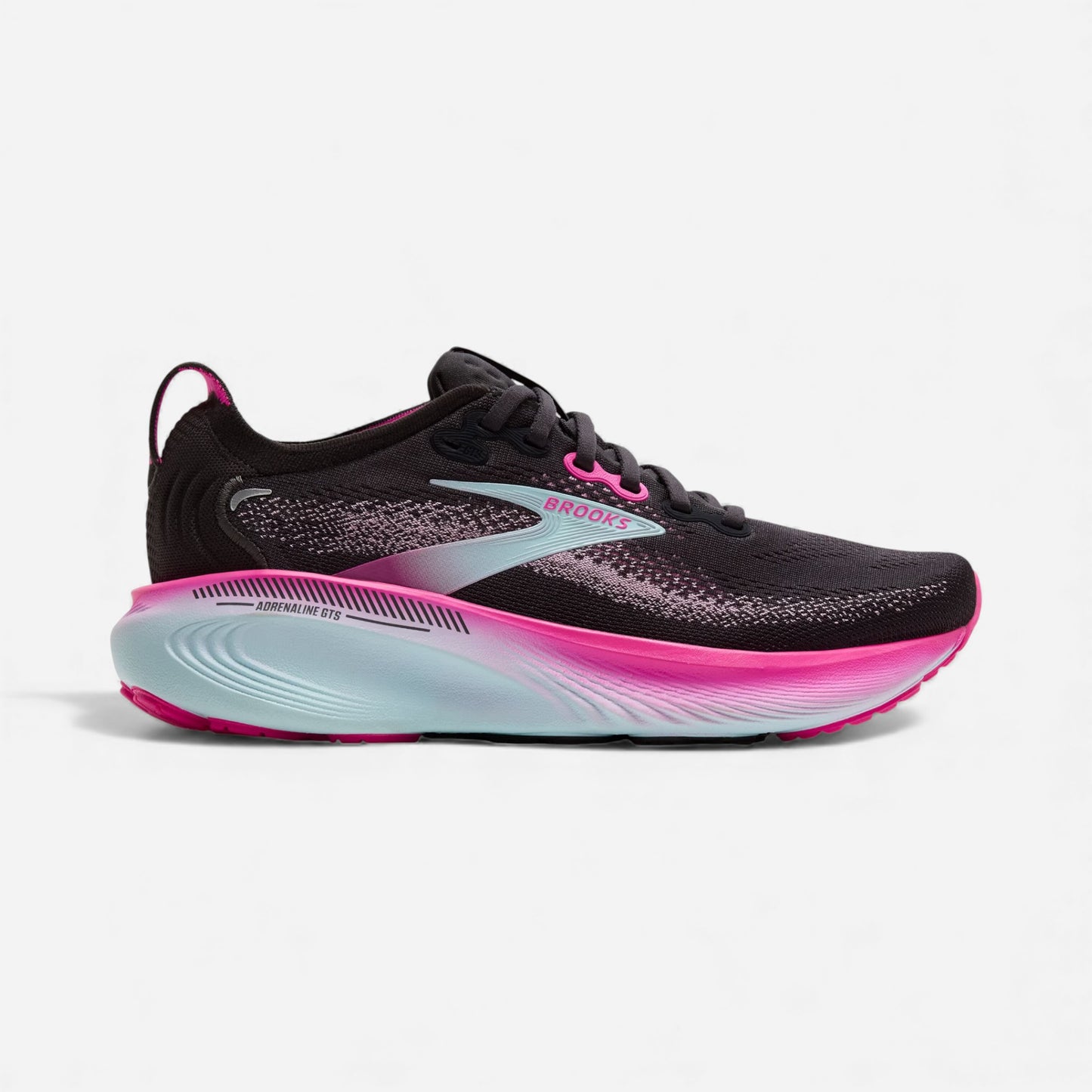 Women's Adrenaline GTS 25 Black/Cyber Pink/Iced Aqua