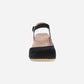 Taytum Black Milled Nubuck
