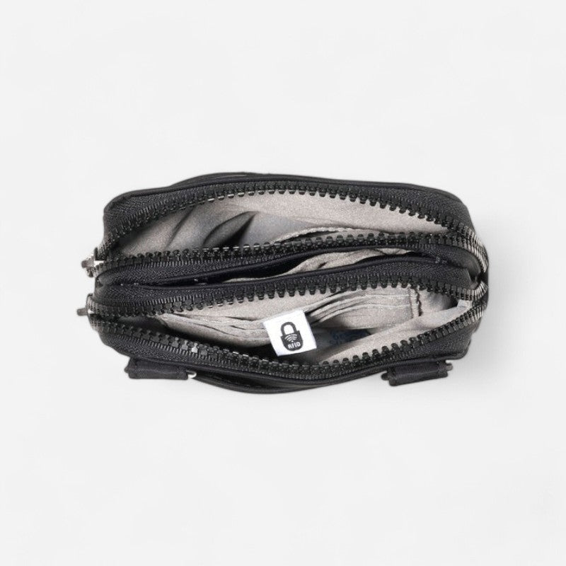 Modern Take Two RFID Crossbody Black