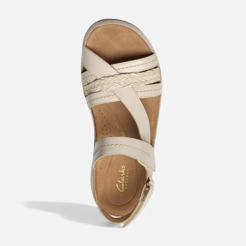 Cecily Strap Cream Leather