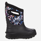 Kids Neo-Classic Real Flowers Black Multi