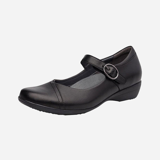 Fawna Black Leather